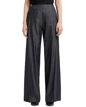 Emporio Armani Seam Crease Pants - Black