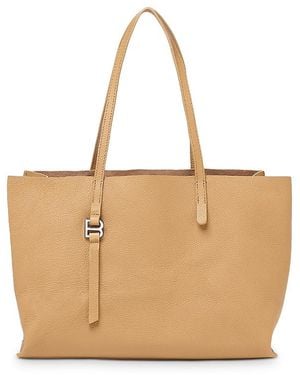 Botkier Baxter East/West Large Leather Tote - Natural