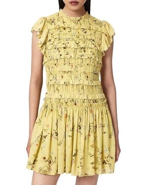 AllSaints Lauren Dress - Yellow
