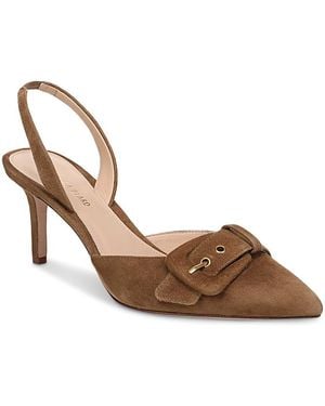 Veronica Beard Lenora Slingback Pumps - Brown