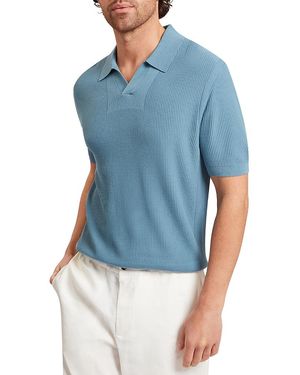 Ted Baker Aindrea Stitch Detail Polo Shirt - Blue