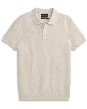 Mack Weldon Tech Linen Polo Shirt - White