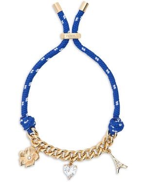 Maje Marine Cord Chain Bracelet - Blue