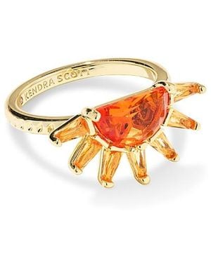 Kendra Scott Samantha Sun Band Ring - White