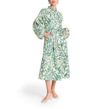 Diarrablu Naja Midi Dress - Green
