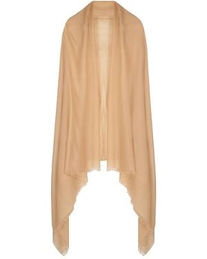 Sofiacashmere Ultrafine Cashmere Wrap - Natural