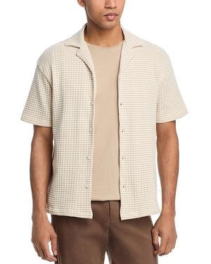KROST Short Sleeve Button Front Camp Shirt - Natural