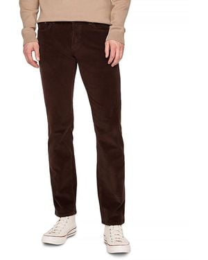 DL1961 Nick Slim Fit Five Pocket Corduroy Pants - Brown