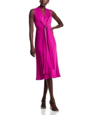 Kobi Halperin Lex Tie Front Dress - Pink