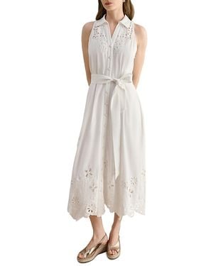 Hobbs Limited Edition Avenham Dress - White