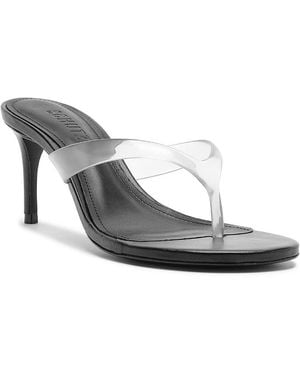 SCHUTZ SHOES Roslyn Sandals - Gray