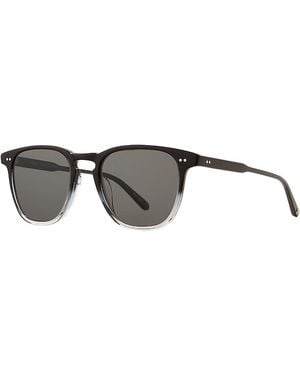 Garrett Leight Brooks Sunglasses, 47Mm - Gray