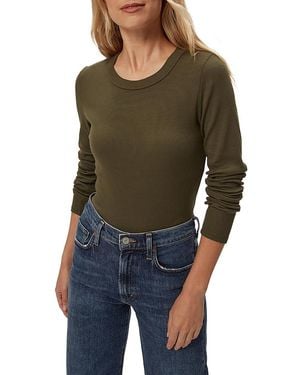 Michael Stars Zola Long Sleeve Crew Tee - Green