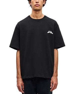 Samsøe & Samsøe Samse Samse Saflorian Graphic Tee - Black