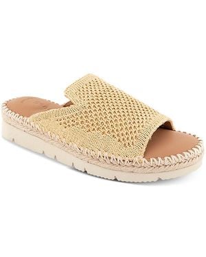 Gentle Souls Leilani Knit Sandals - Natural