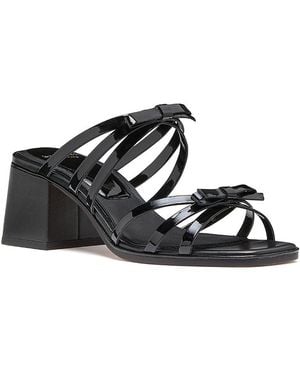 Kate Spade Carolina Block Heel Sandals - Black