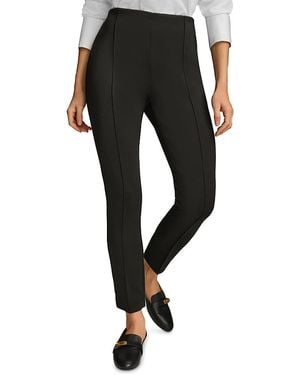 Donna Karan Donna Karan High Rise Skinny Ankle Pants - Black