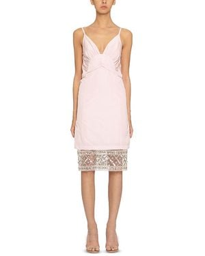 Des Phemmes Des_Phemmes '20S Slip Dress - Pink