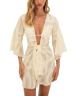 ViX Perola Dress Swim Cover-Up - Natural