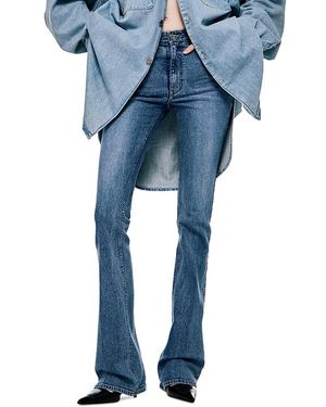 L'EMIUNE Lemiune 01 Flare Jeans - Blue