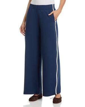 PERFECTWHITETEE Travel Wide Leg Pants - Blue