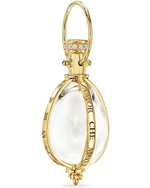 Temple St. Clair Celestial 18k Yellow Gold, Diamond & Crystal Astrid Amulet - Metallic