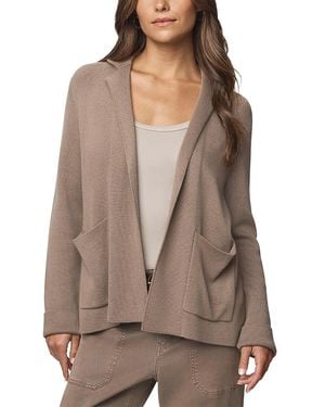 Splendid Estelle Open Front Jacket - Brown