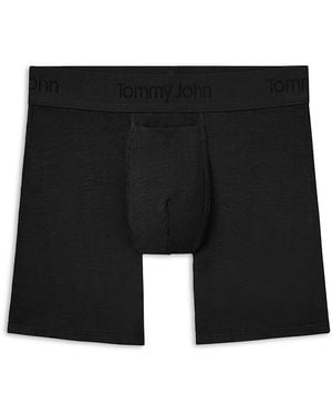 Tommy John Second Skin Boxer Briefs - Black
