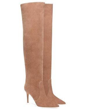 Gianvito Rossi Hansen Cuissard Boot - Brown