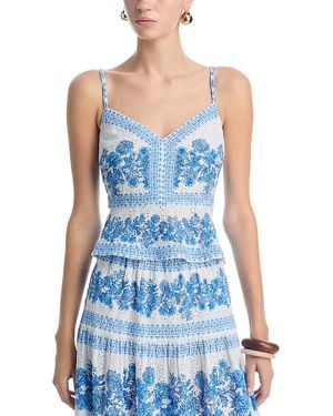 Aqua Boarder Top - Blue