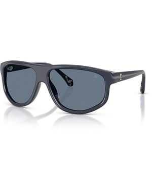Moncler Iceborne Square Sunglasses, 62Mm - Gray