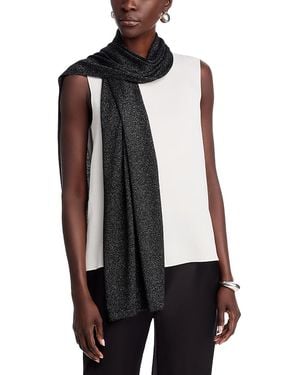 Eileen Fisher Bloomingdale's Wool Shimmer Scarf - Black