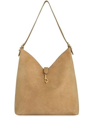 Rebecca Minkoff Mab Tan Suede Hobo Bag - Natural