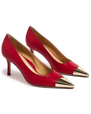 Marion Parke Nappa Ava Pump - Red