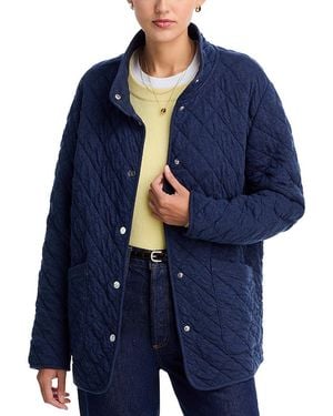 Tommy Bahama Puff Jacquard Barn Coat - Blue