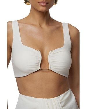 JLUXLABEL Earthbound Top - White
