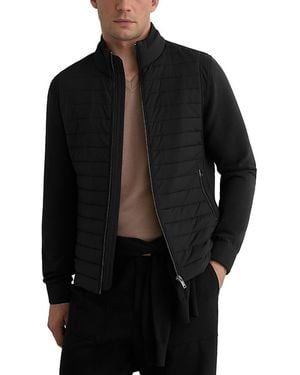 Reiss Asher Hybrid Jacket - Black