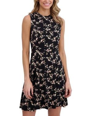 Ted Baker Sleeveless Jersey Mini Dress - Black