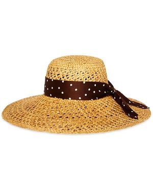 Rag & Bone Garden Straw Hat - Metallic