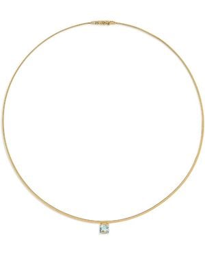 Marco Bicego 18K Masai Aquamarine Coil Link Pendant Necklace, 16 - Natural