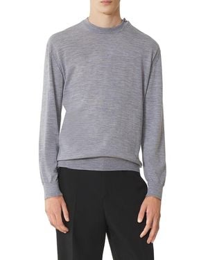 Lanvin Merino Wool Sweater - Gray