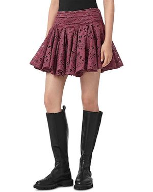 AllSaints Dotty Skirt - Red