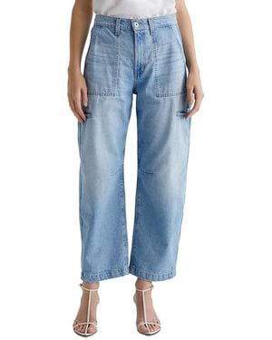 AG Jeans Hazal High Rise Wide Leg Jeans - Blue