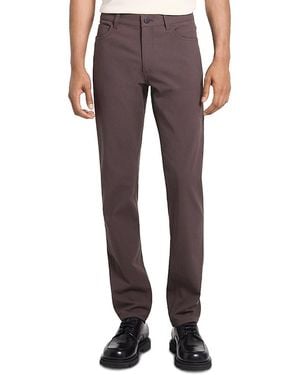 Theory Raffi Slim Fit Pants - Gray