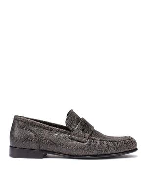 Jimmy Choo Ellis Loafers - Gray