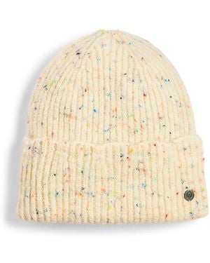 V. Fraas Donegal Ribbed Cuff Beanie - Natural