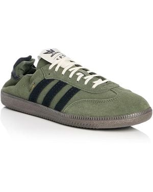 adidas X Song For The Mute Samba Og Suede Low Top Sneakers - Green