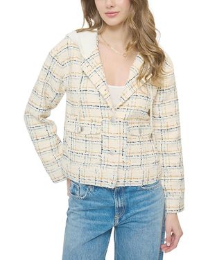 Central Park West Franki Hooded Jacket - White