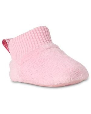 UGG Baby Nesti Pre-Walker Fleece Booties - Pink