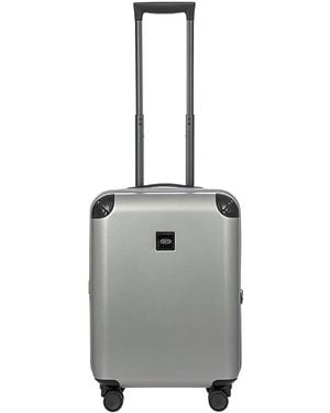 Bric's Amalfi 21 Carry On Spinner Suitcase - Grey